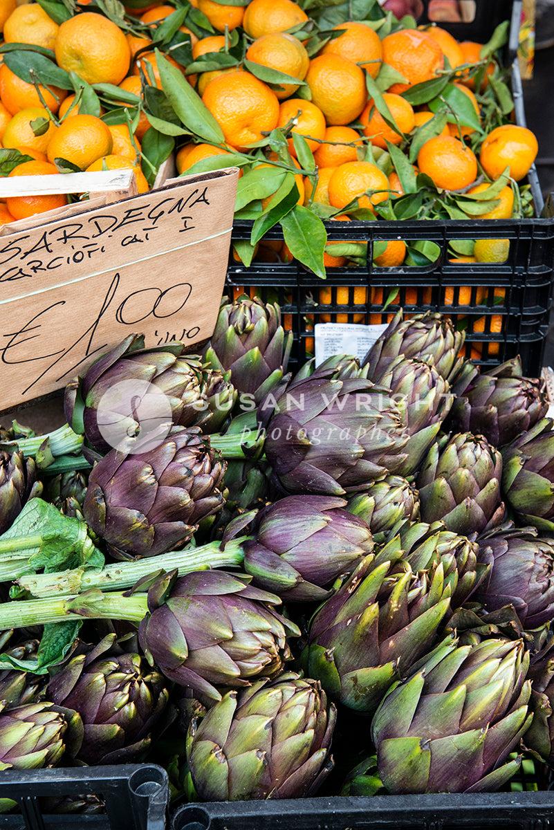 SWP_Artichokes-8194 -  by Susan Wright Images - PCC: Italy Cuisine, PCC: Markets, Premium Curated Collections, with-pdf